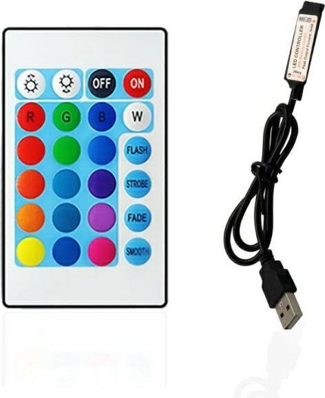 Image du produit Xtrike Me RGB LED strip with Bluetooth controller 5m HT-5050 B5 (500 cm)