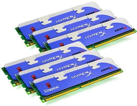 Produktbild HyperX PnP (6 x 4GB, 1600 MHz, DDR3-RAM, DIMM)