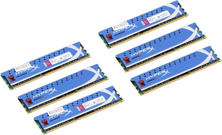 Produktbild HyperX PnP (6 x 4GB, 1600 MHz, DDR3-RAM, DIMM)
