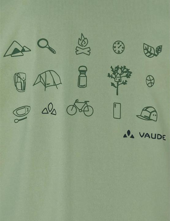 Actual product image Vaude Kid's Solaro L/S T-Shirt III (104)