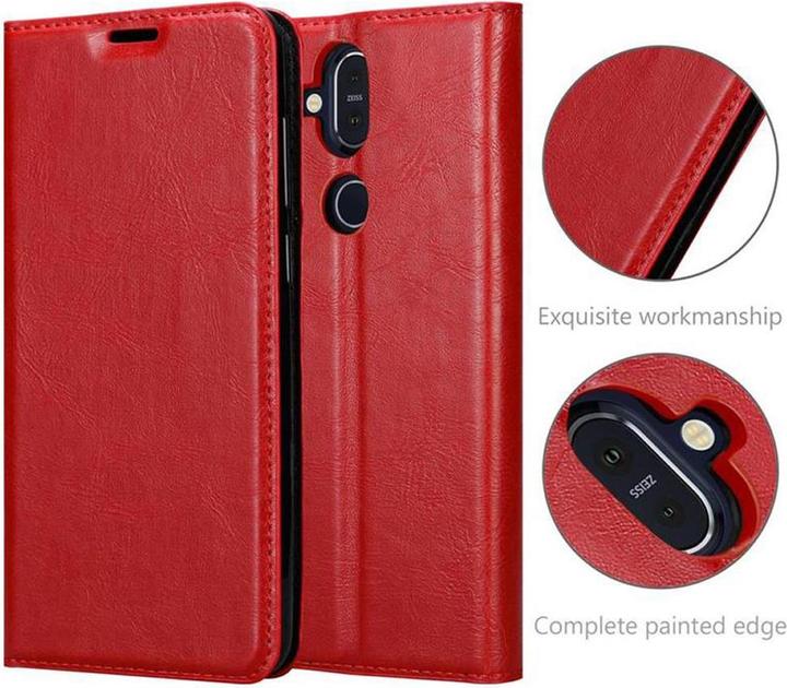 Produktbild Cadorabo Book Invisible Magnet Cover (Nokia 8.1)