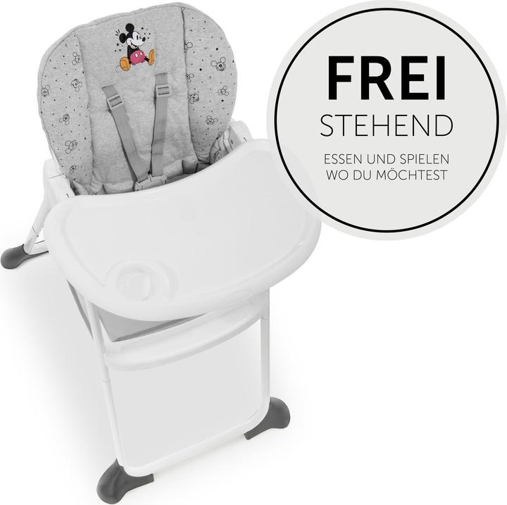 Produktbild Hauck Sit N Fold Mickey Mouse Grey (Hochstuhl)