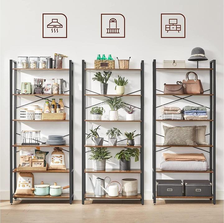 Actual product image Vasagle Havanna (80 x 30 x 186 cm)