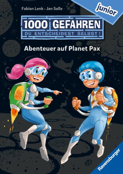Produktbild Ravensburger 1000 Gefahren junior - Abenteuer auf Planet Pax (Deutsch, Jan Sasse, Fabian Lenk, 2023)