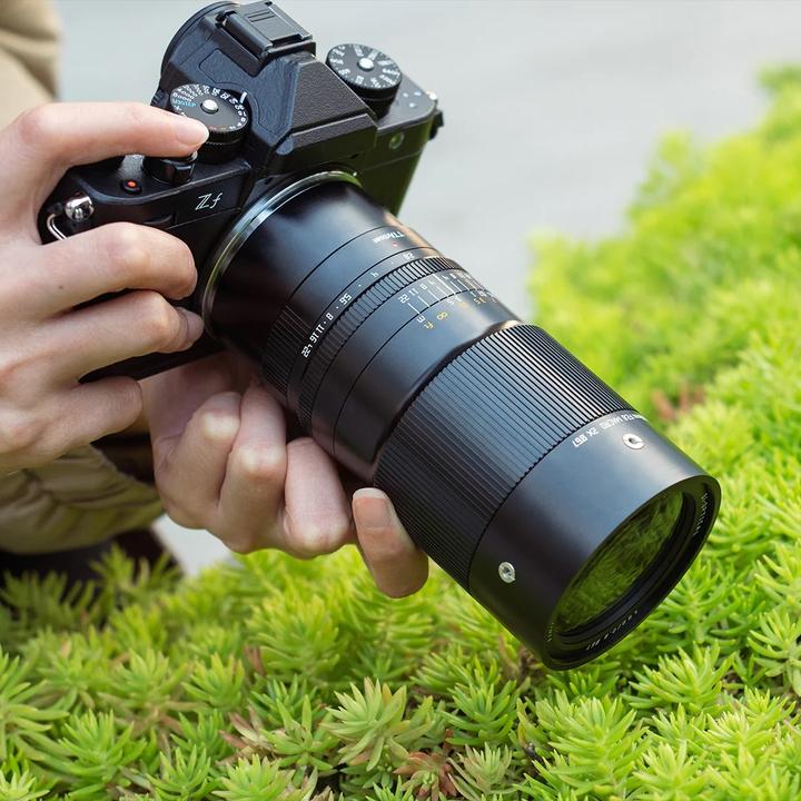 Actual product image TTArtisan 100mm F2.8 macro compatible with Fuji X (Fujifilm Fujica-X, full size)