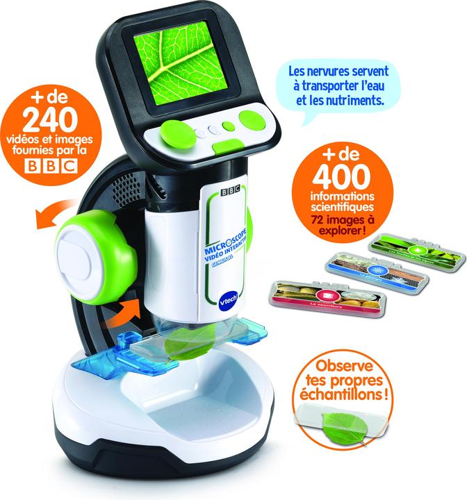 Produktbild VTech Genius XL - Mikroskop vidéo interaktiv -FR-