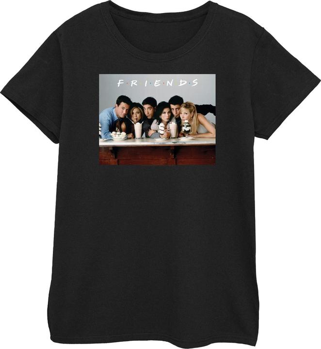 Friends Group Photo Milkshakes TShirt (L)