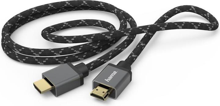 Immagine prodotto Hama Cavo HDMI™ ad altissima velocità, certificato, maschio-maschio, 8K, alluminio, 5,0 m (5 m, HDMI)