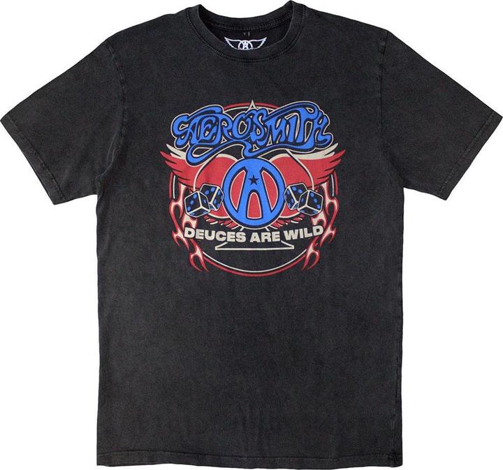 Produktbild Aerosmith Rainbow Spade TShirt (S)