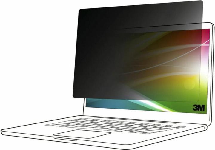 Actual product image 3M BP173W9B Privacy Screen. 16:9 17.3 Bright Screen for Laptop (17.30", 16 : 9)