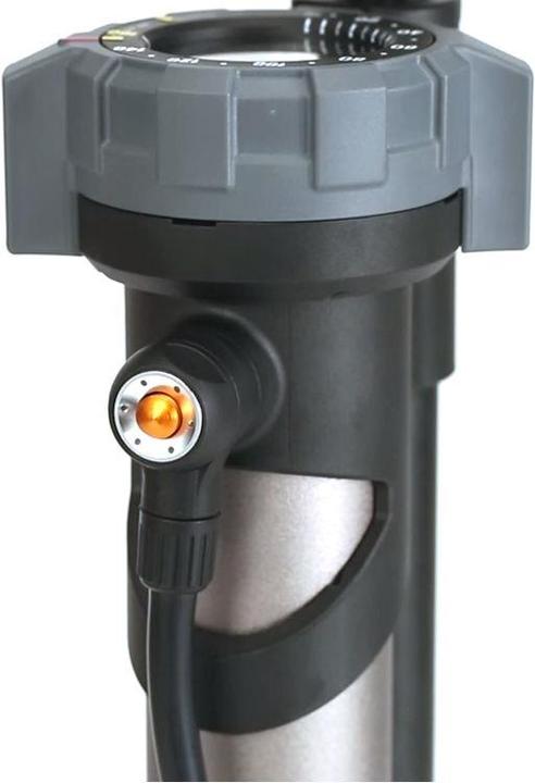Actual product image Topeak JoeBlow Booster floor pump with compressor