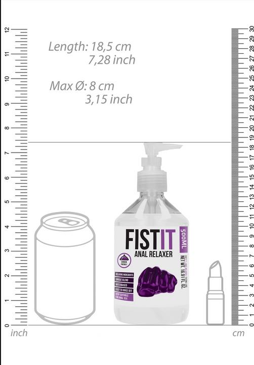 Actual product image Pharmquests Fist It - Anal Relaxer - 500 ml - Pump (500 ml)