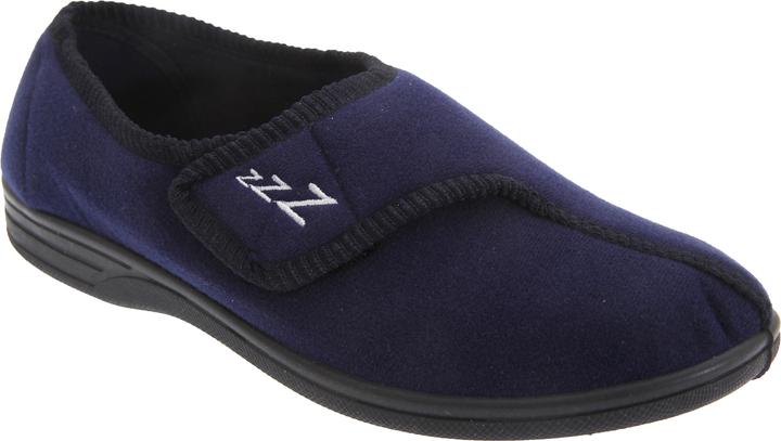 Produktbild Zedzzz Connor Hausschuhe Pantoffeln mit Klettverschluss (40)