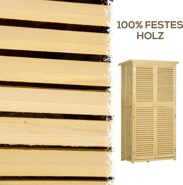 Actual product image Outsunny Tool shed