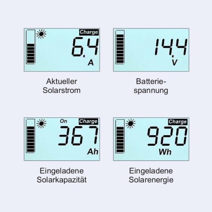 Produktbild Votronic 11250 (Marine) LCD-Solar-Computer S für MPP- und SR- Serie (Solaranlage Montagematerial)