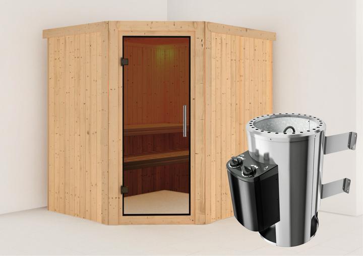 Produktbild Karibu Lilja ohne Dachkranz (Plug & Play 3,6 KW interne Steuerung)