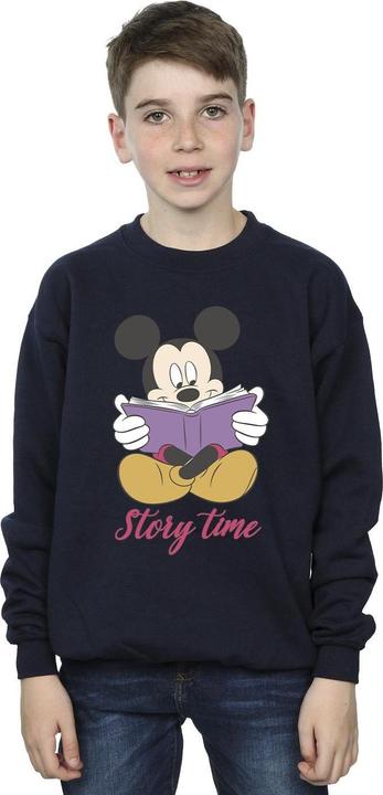 Actual product image Disney Boys Mickey Mouse Story Time Sweatshirt (140, 146)