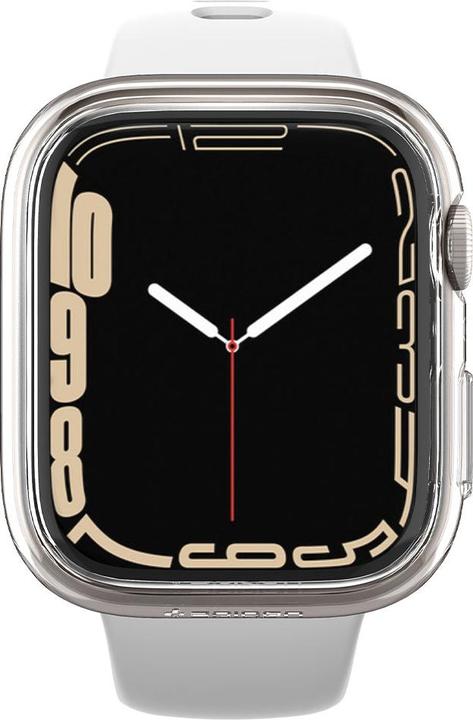Actual product image Spigen Thin Fit case for Apple Watch 7 (41mm) crystal clear
