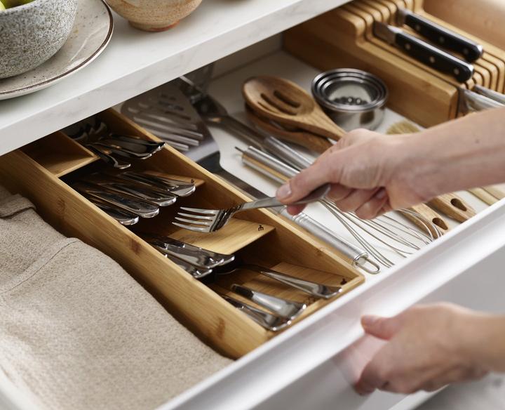 Actual product image Joseph Joseph DrawerStore cutlery tray