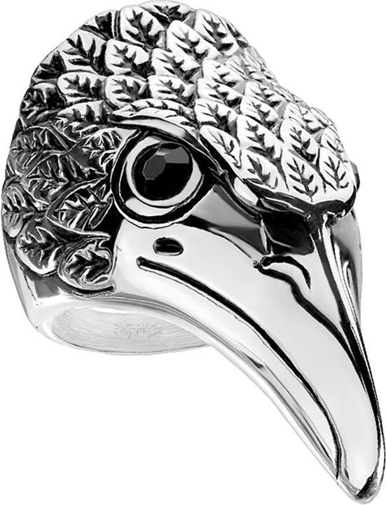 Produktbild Star Piercing Ring silber Adler (Chirurgenstahl 316L)