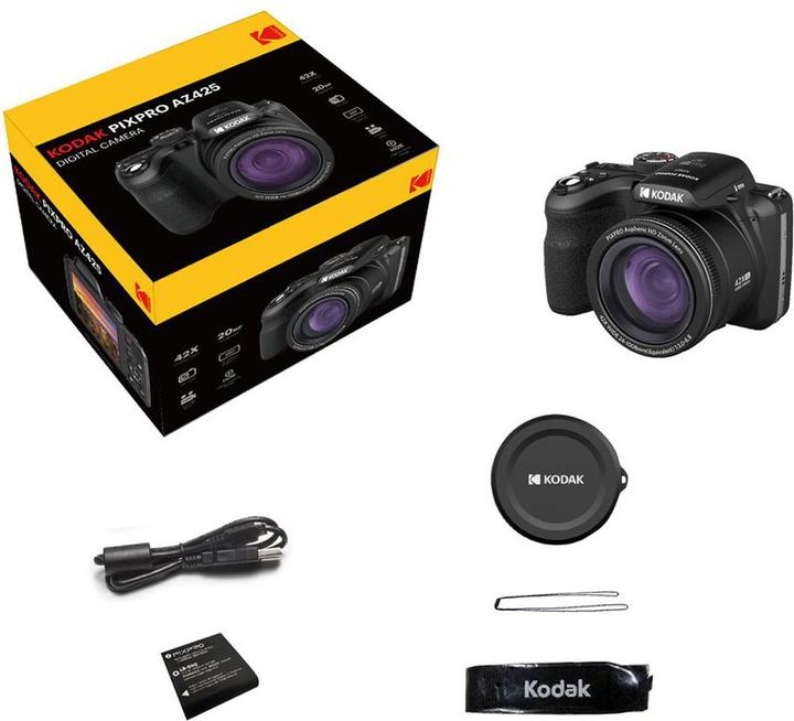 Actual product image Kodak Pixpro AZ425 (4.3 - 180.6 mm, 20 Mpx, 1/2,3'')