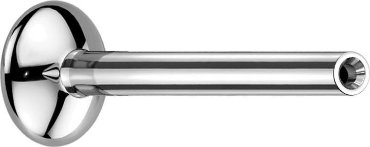 Star Piercing Micro Threadless UFO Labret-Stab silber (Titan G23, ohne Messing)