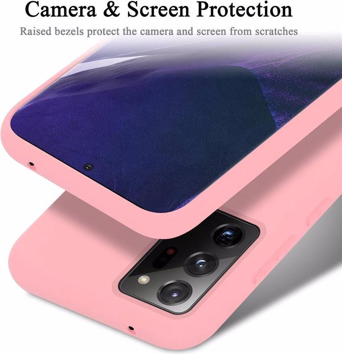 Actual product image Cadorabo TPU Liquid Silicone Case Cover (Samsung Galaxy Note 20 Ultra)