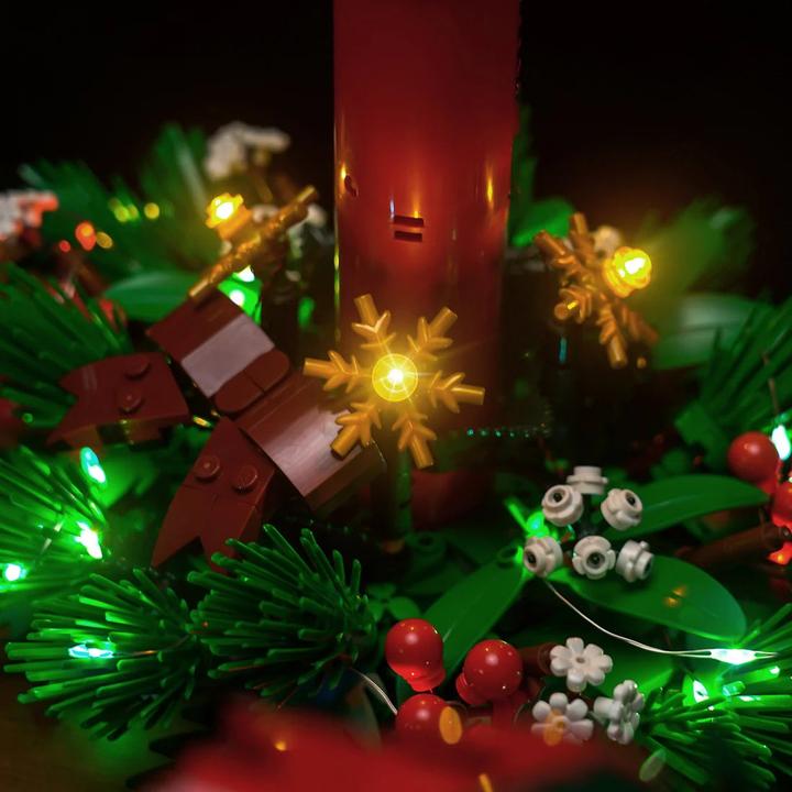 Immagine prodotto BrickBling Set di luci LED per decorazioni natalizie Lego