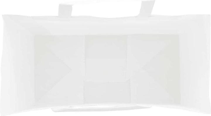 Produktbild VidaXL Kraftpapiertüten 250 Stk. mit Henkel Weiss 18x8x22 cm Papiertüte (Geschenktüte, 250 x)