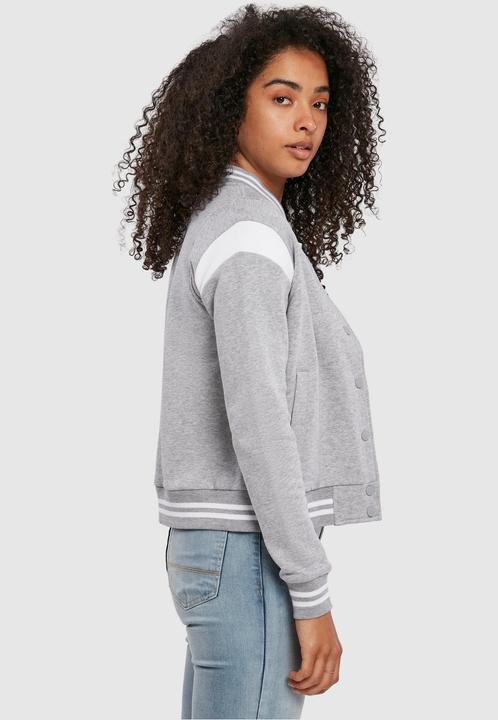 Produktbild Urban Classics Ladies Organic Inset College Sweat Jacket (L)