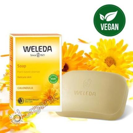 Image du produit Weleda Savon végétal au calendula (Savon dur, 100 ml)