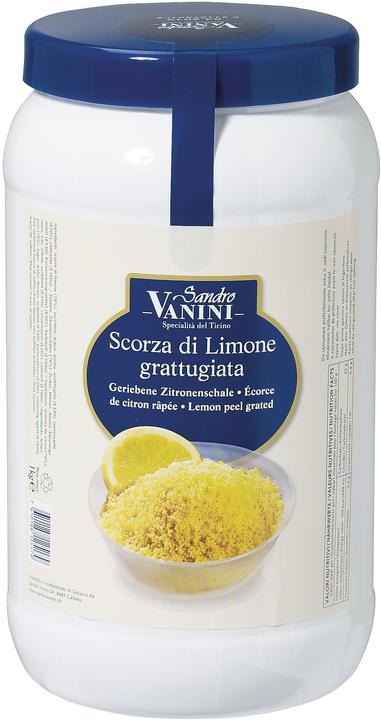 Sandro Vanini Zeste de citron râpé (1120 g)