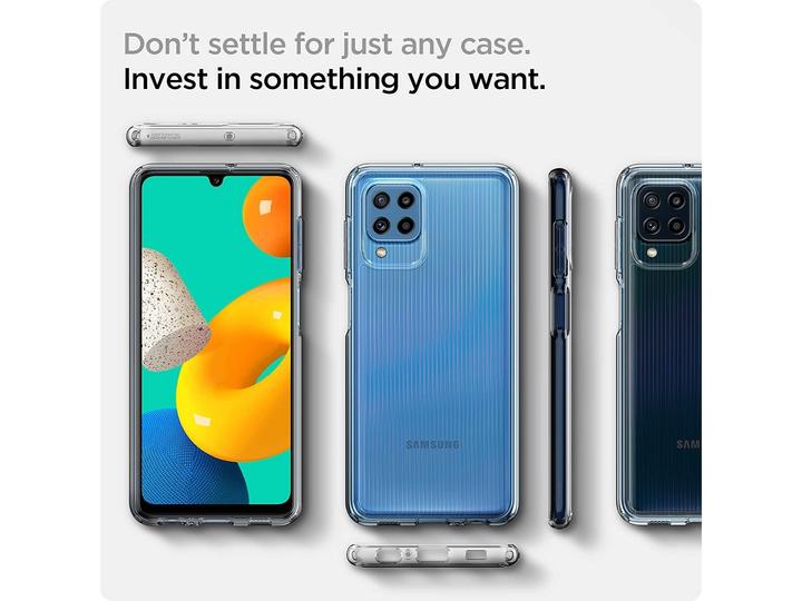 Actual product image Screenguard Samsung Galaxy M32 Flexible TPU Clear Case (Samsung Galaxy M32)
