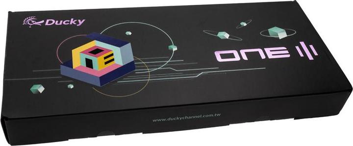 Productafbeelding Ducky One 3 Classic Pure White TKL Gaming Keyboard, RGB LED - MX-Brown (NL, Bedraad)