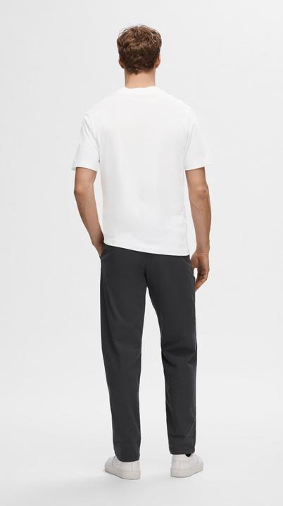 Image du produit Selected Homme T-shirt à col montant en coton bio (XL)