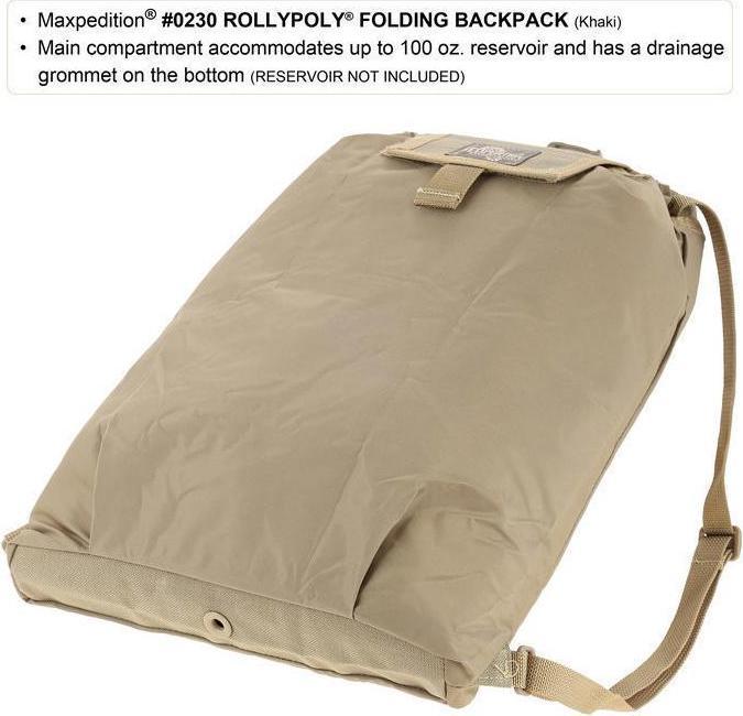 Produktbild Maxpedition Rollypoly Faltrucksack