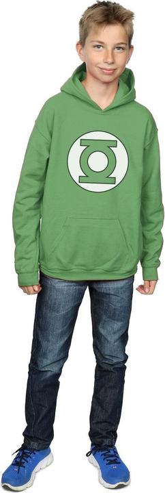 Immagine prodotto Green Lantern Logo Felpa con Cappuccio Ragazzi (128)