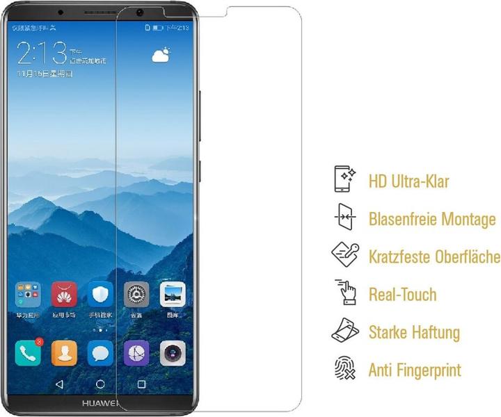 Produktbild Protectorking 2x Panzerfolie Anti-Shock HD Klar (2 Stück, Huawei Mate 10 Pro)