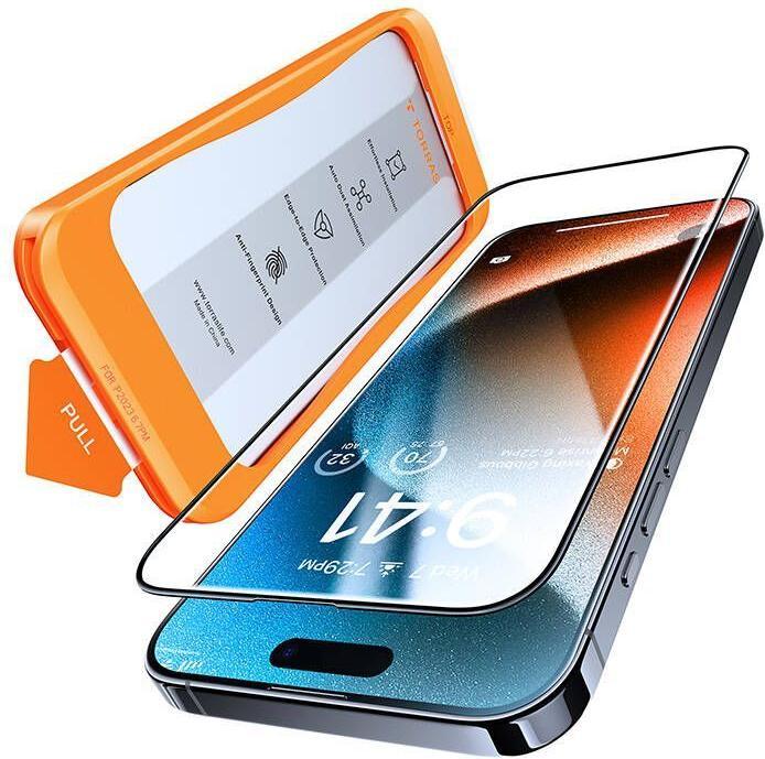 Actual product image Torras Diamond bulletproof glass (1 Piece, Apple iPhone 14 Pro, Apple iPhone 15)
