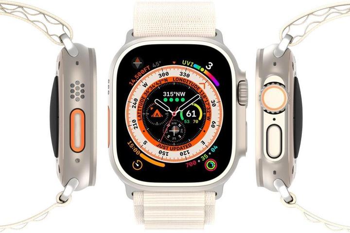 Actual product image Dux Ducis Sport Buckle Strap (44 mm, 45 mm, 42 mm, 49 mm, Nylon, Apple Watch Ultra, Apple Watch Series 2, Apple Watch Series 3, Apple Watch Series 1, Apple Watch Series 4, Apple Watch Series 5, Apple Watch Series 6, Apple Watch Series 7, Apple Watch Series 8, Apple Watch Series 9, Apple Watch SE, Apple Watch Ultra 2)
