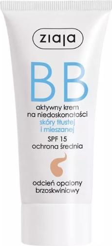 Produktbild Ziaja Bb Cream Oily And Mixed Skin - Bb Cream 50 Ml Shade Dark (Dark)