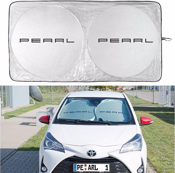 Produktbild Pearl Reflektierende Universal-Sonnenschutzfolie für die Windschutzscheibe, silber