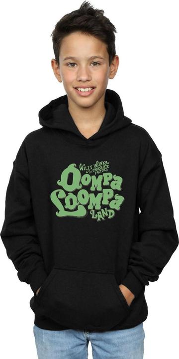 Produktbild Willy Wonka & the Chocolate Factory Oompa Loompa Land Kapuzenpullover Jungen (140, 146)
