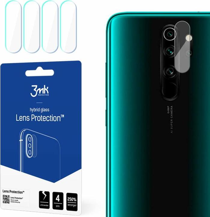 Image du produit 3MK Verre de protection de la caméra, verre de la caméra (1 pièce(s), Xiaomi Redmi Note 8 Pro)