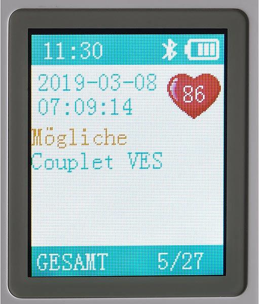 Produktbild Newgen medicals Mobiles EKG-Messgerät mit Bluetooth, App & PC-Software