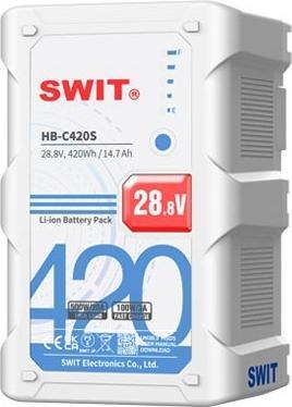 Immagine prodotto Swit HB-C420S | 420Wh 500W Batteria ad altissimo carico da 28V, con attacco a V, ideale anche per un uso (1 pz.)
