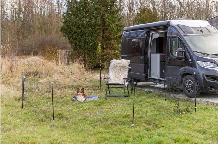 Immagine prodotto Trixie Recinto mobile per cani, 15 m, nero (Cane)