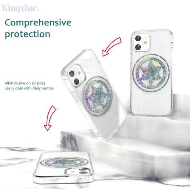 Actual product image Kingxbar Guardian Hexagram (Apple iPhone 12 Pro, Apple iPhone 12)