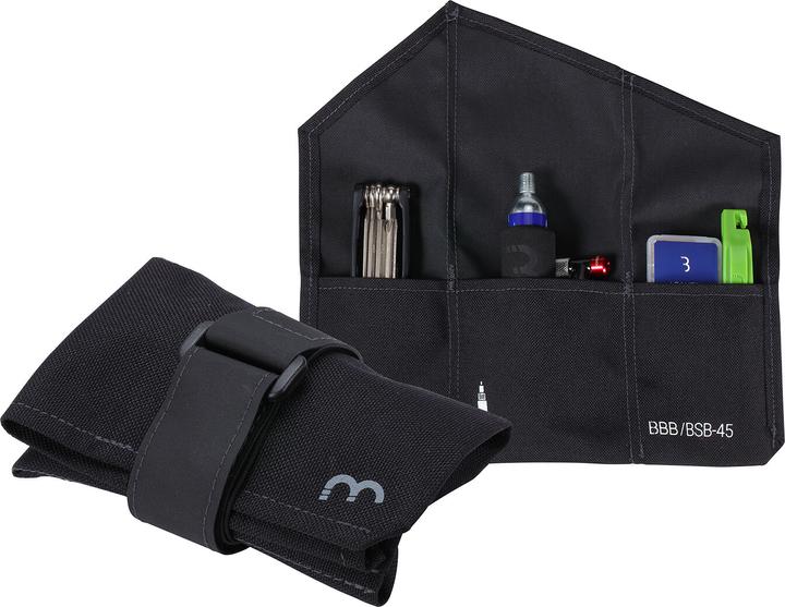 Productafbeelding BBB RollPack CO2 BSB-59 (0.25 l, Zadeltas)
