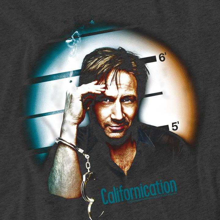 Actual product image Californication Unisex Adult In Handcuffs T-Shirt (XL)